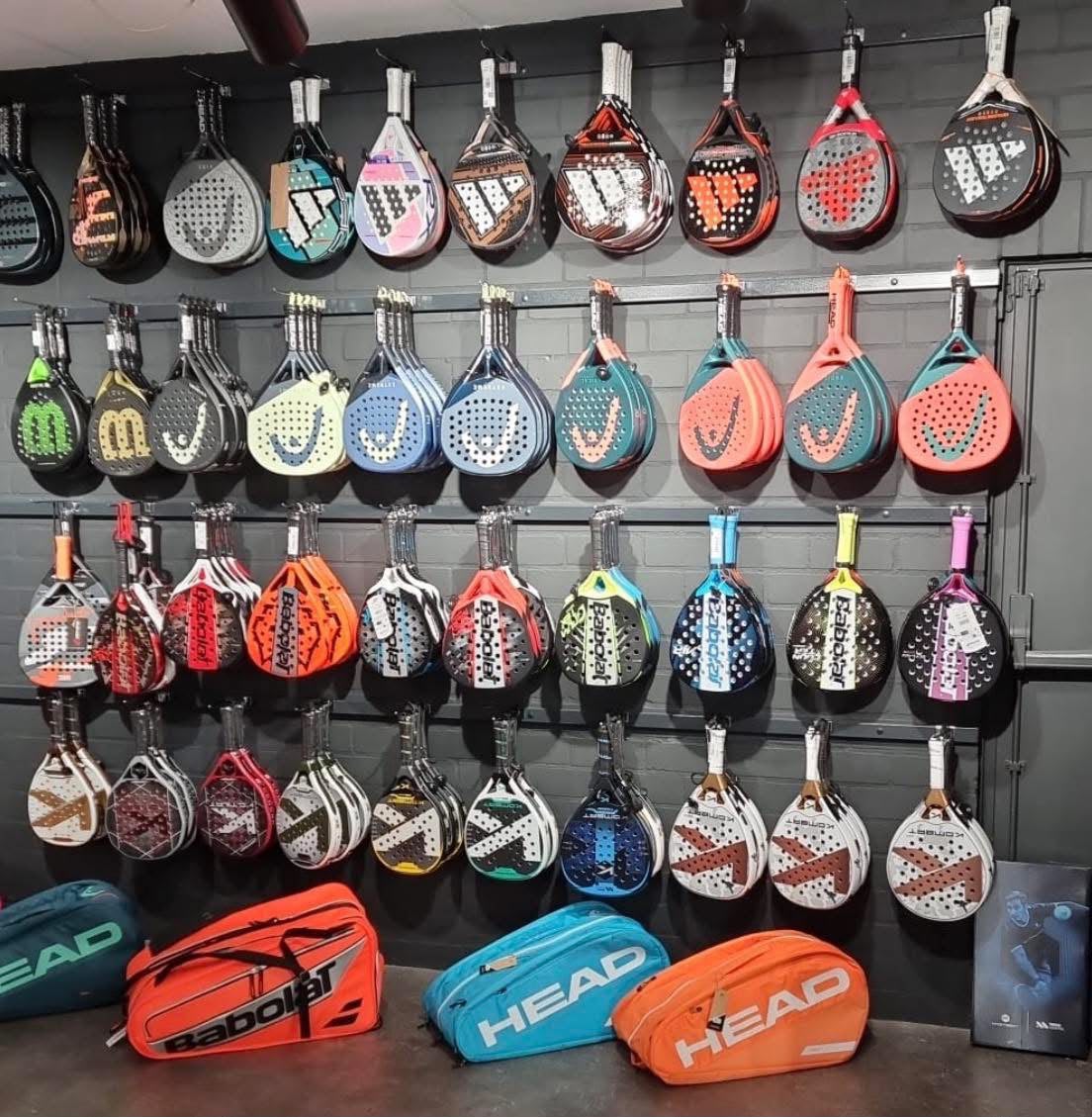 Racket testen bij Sported